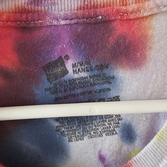 sz Youth Medium Tie Dye‎ T-shirt Retro School Spirit - Picture 3 of 8